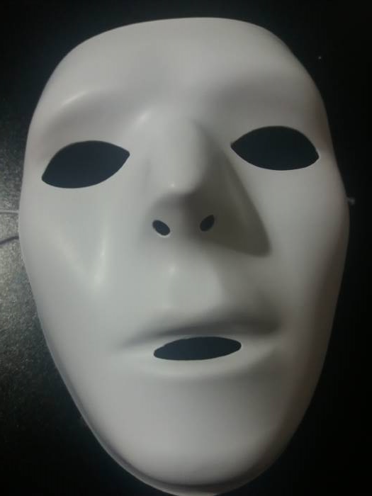 Blank Mask- White