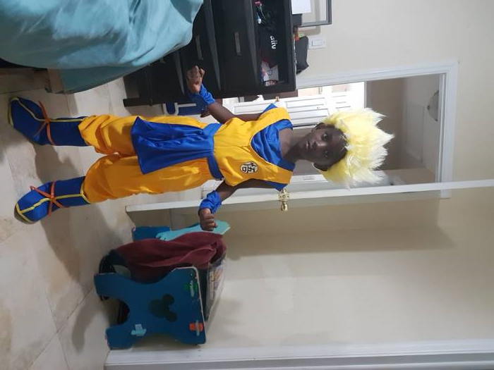 Costume Goku super saiyan god 152cm - Chaks - Travestimenti per bambini