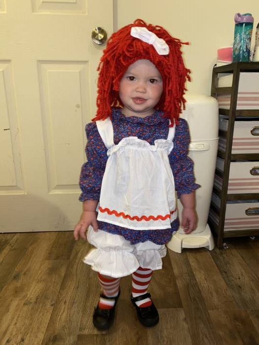 Toddler Little Rag Doll Costume