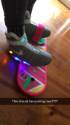 Back to the Future II Light Up Shoes