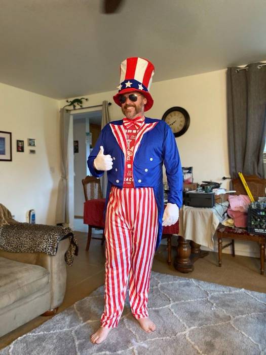 Uncle Sam Costume for Baby