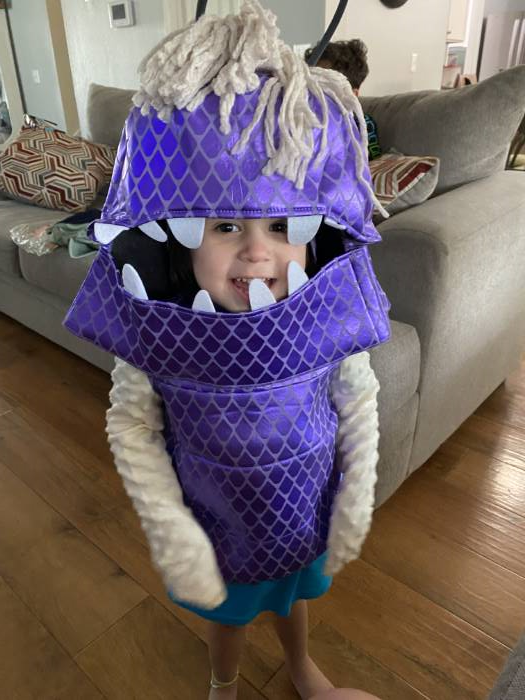 Deluxe Monsters Inc Boo Halloween Costumes for Toddlers