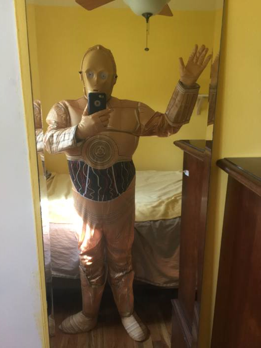 Leraren dag Correspondent een vergoeding Star Wars C-3PO Adult Costume