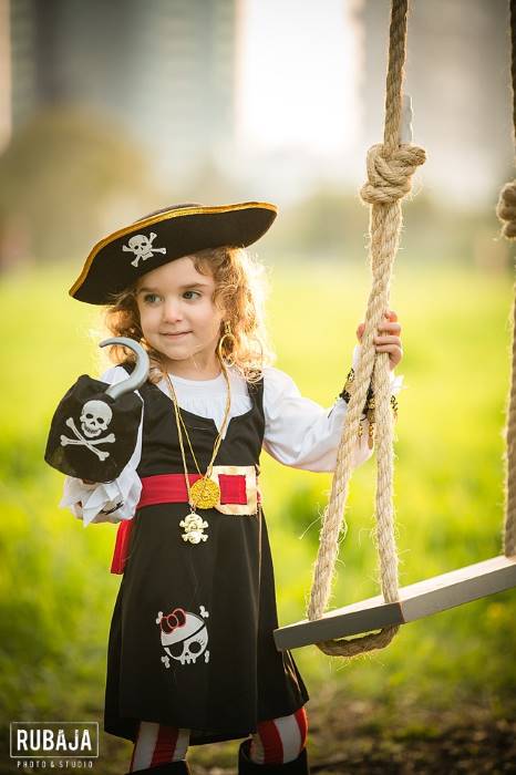 Toddler Girls Pirate Costume