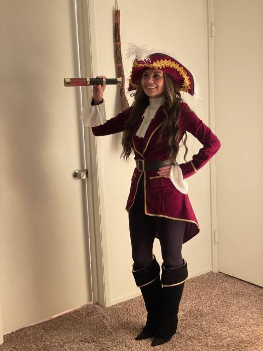 Women's Captain Hook Costume 