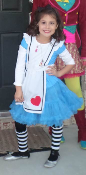Child Tutu Alice Costume