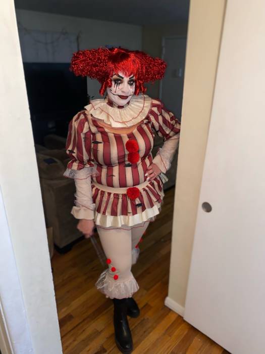 Women's Sadistic Clown Costume