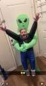 Inflatable Alien Pick Me Up Child Costume