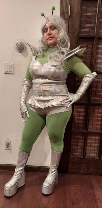 Women's Galactic Alien Babe Costume