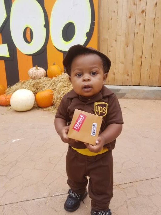 Infant UPS Baby Costume 