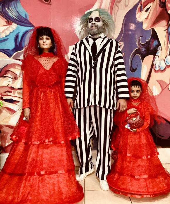 Beetlejuice Plus Size Costume for Adults
