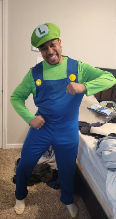 DIY Luigi's Mansion Costume For Kids