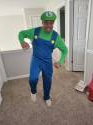 Super Mario Classic Adult Luigi Costume