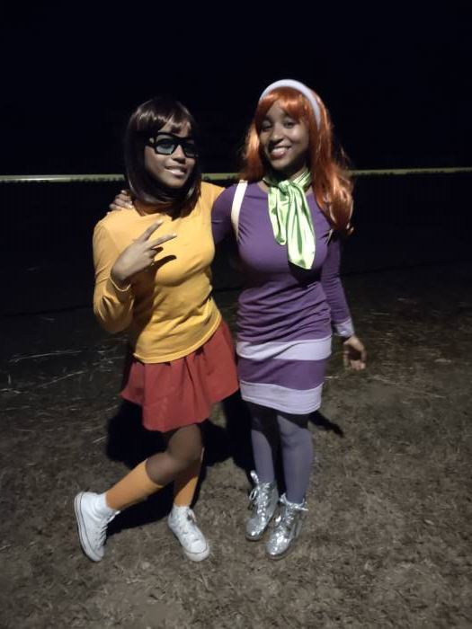 Women’s VELMA Halloween Costume Purim Scooby Doo Teen Small Medium Glasses  NEW