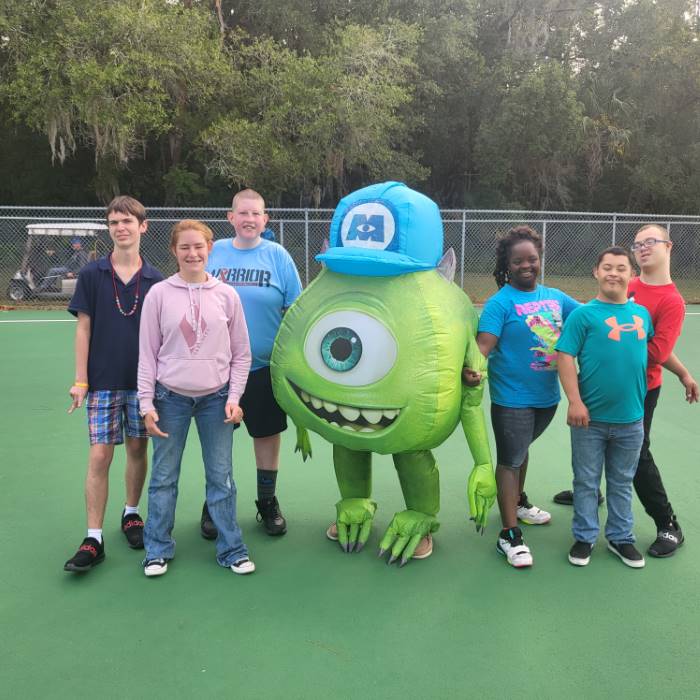 Monsters Inc Mike Wazowski Inflatable Adult Costume