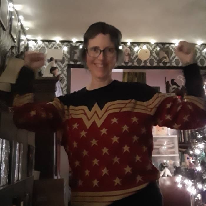 DC Comics Wonder Woman Short Briefs ⋆ Christmas jumpers and knits from Asda,  Superhero Christmas Jumpers, Women's Christmas Jumpers ⋆ Christmas Jumpers