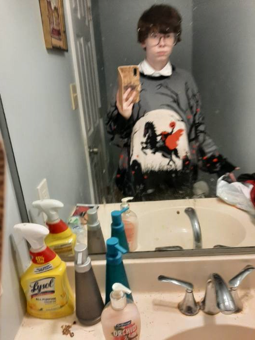 Headless Horseman Halloween Sweater for Adults