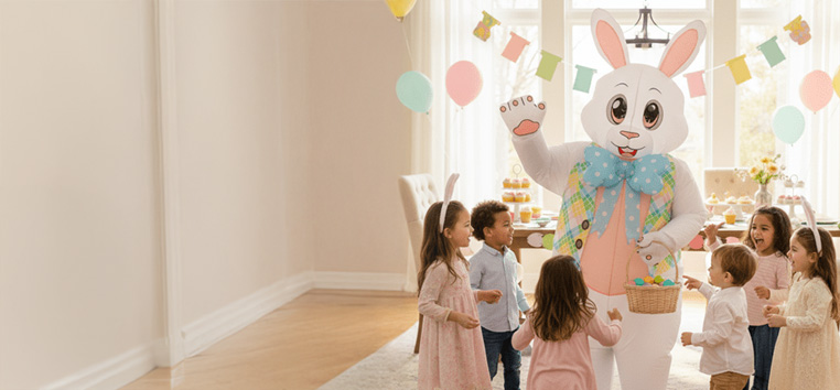 Inflatable Easter Bunny Costume