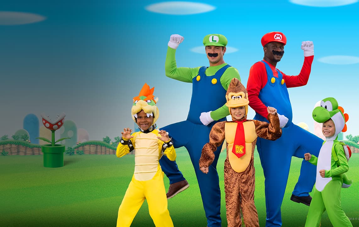Super Mario Video Game Costume