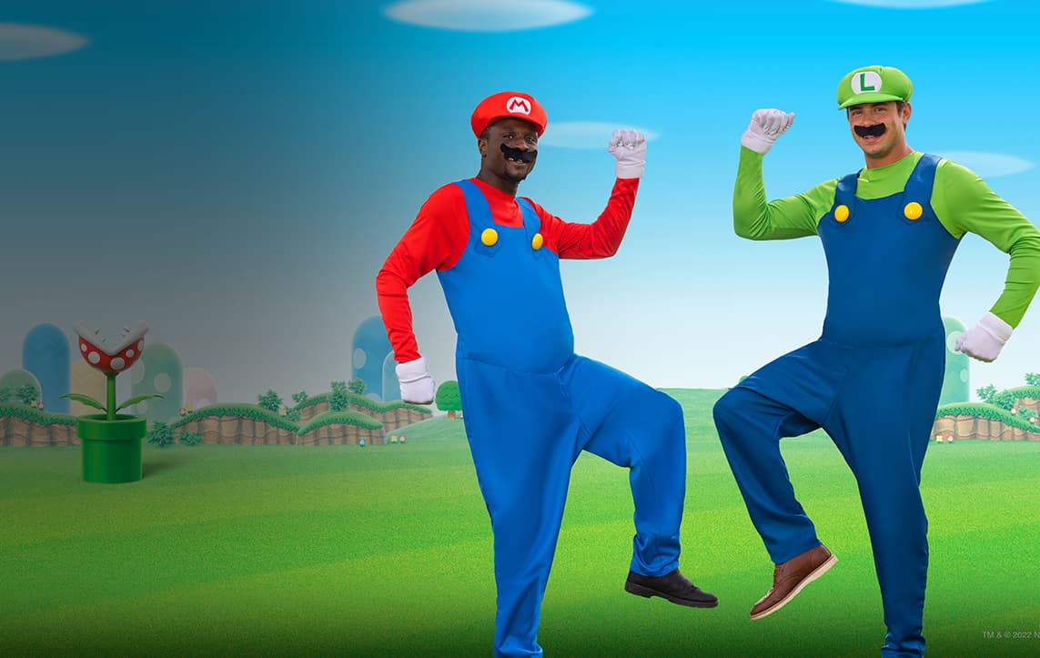 Super Mario Video Game Costume