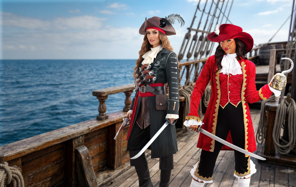 Womens Adult Pirate Costumes