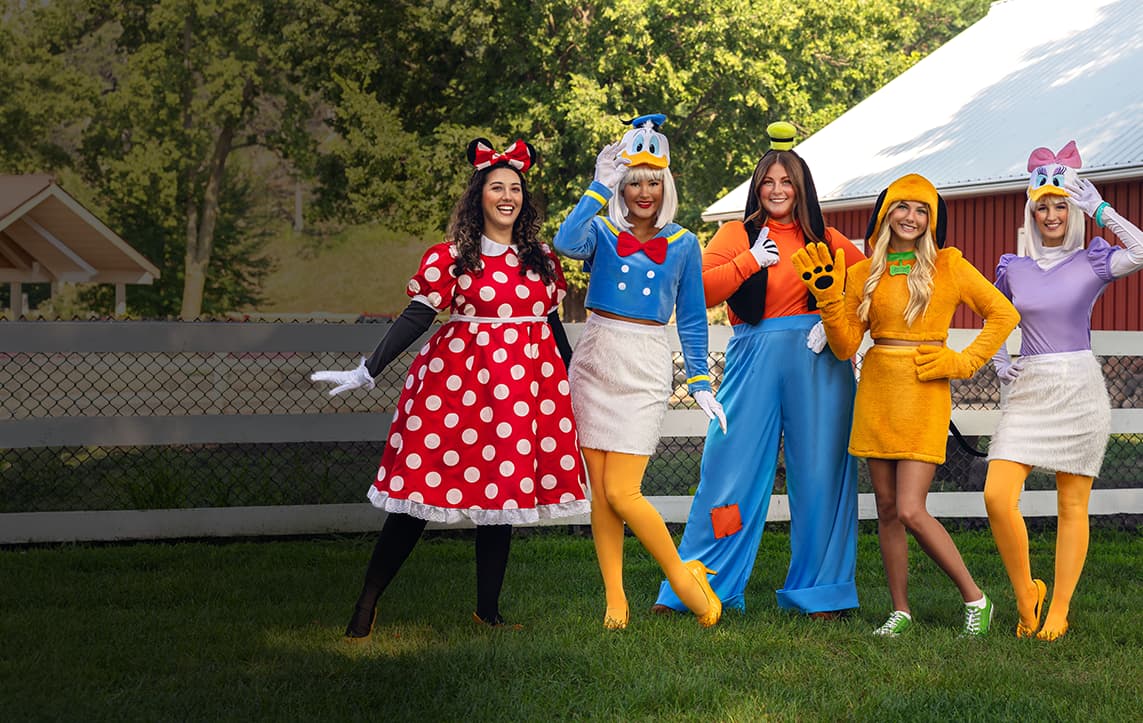 Classic Disney costumes