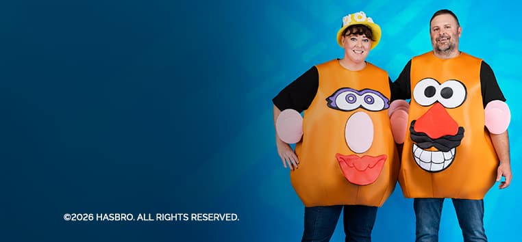 Mr and Miss Potato Head costumes